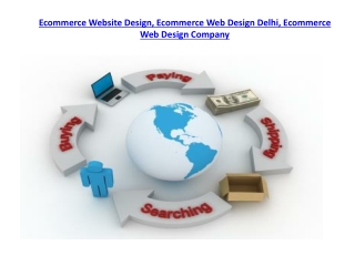 Ecommerce Web Design Delhi