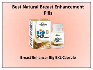 The Best Breast Enlargement Capsule Supplements