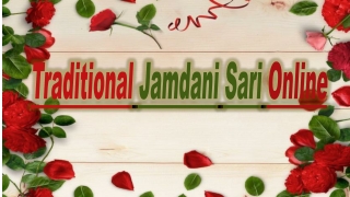 Traditional Jamdani Sari Online