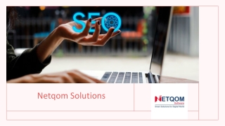 Boost Your Search Rankings with Netqom Solutions
