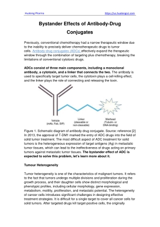 Bystander Effects of Antibody-Drug Conjugates