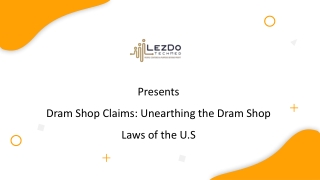 Dram Shop Claims: Unearthing the Dram Shop Laws of the U.S