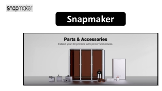 Snapmaker Air Purifier - Clean Air for Your 3D Printing Space