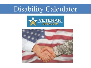 Disability Calculator