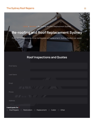 The Benefits of Re-Roofing vs. Roof Replacement in Sydney