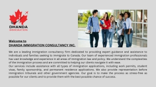 Dhanda Immigration Consultancy Inc