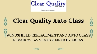 Reason Behind to Change Your Cracked Windshield Replacement in Las Vegas