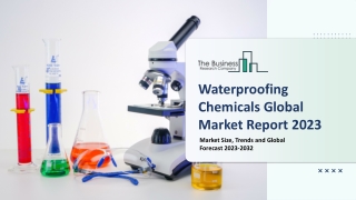 Waterproofing Chemicals Global Market Report 2023