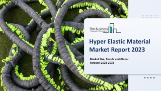 Hyper Elastic Material Global Market By Manufacturers, Technology, Application, Product Type, Regions, Growth Analysis a