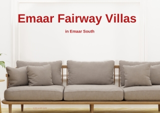 Emaar Fairway Villas