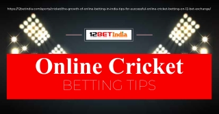 Master Online Cricket Betting with 12BET India's Expert Tips!