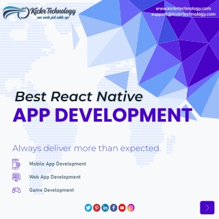 Best React Native App Development Company | App development company in india