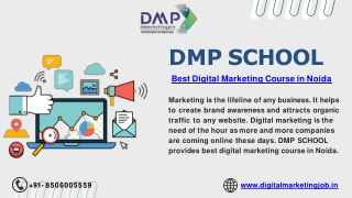 Best Digital Marketing Course in Noida