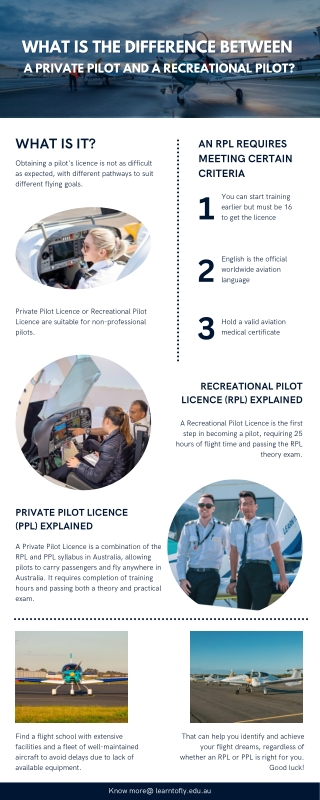 What is the Difference Between a Private Pilot and a Recreational Pilot?