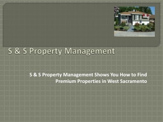 S & S Property Management