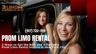 3 Ways to Get the Best and Affordable Prom Limo Rental New York City