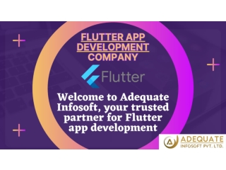 We use Flutter for Web Development.