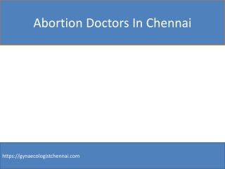 Infertility Doctor In Chennai