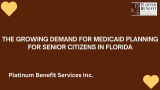 The Value of Medicaid Planning for Senior Citizens