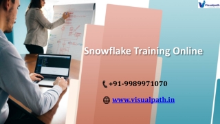 Snowflake Training Online