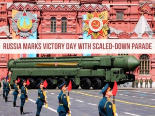 Russia marks Victory Day with scaled-down parade