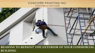 Reasons to Repaint the Exterior of Your Commercial Building