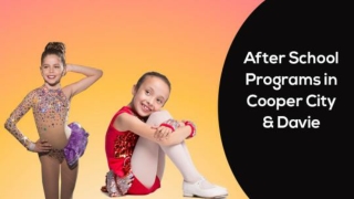 Dancer's Gallery - After School Programs in Cooper City & Davie