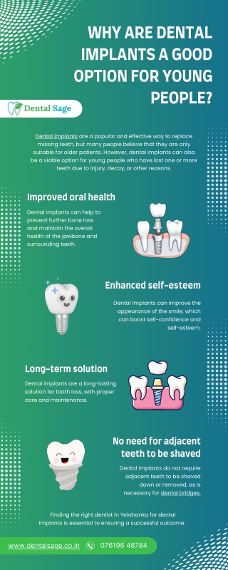 Why Are Dental Implants a Good Option for Young People - Dental Sage