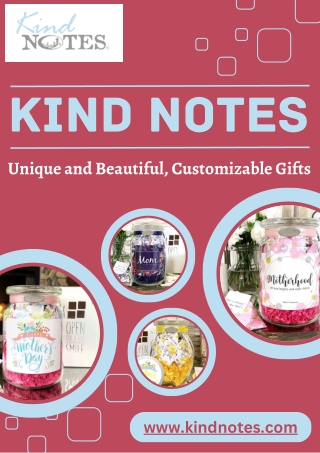 Personalized Mother's Day Gifts – KindNotes