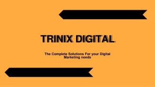 Supercharge Your Business with Trinix Digital, Calicut