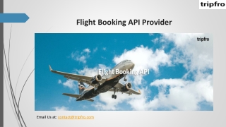 Flight Booking API Provider