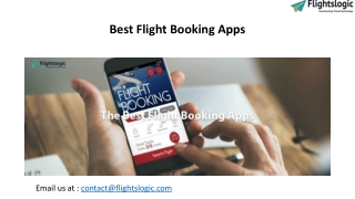 Best Flight Booking Apps