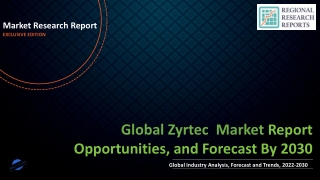 Zyrtec Market Future Landscape To Witness Significant Growth by 2030