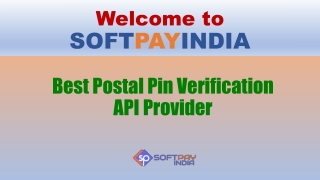 Get postal Pin Code Verification API at Best Price