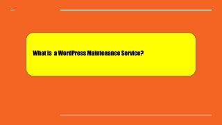 wordpress website maintenance services