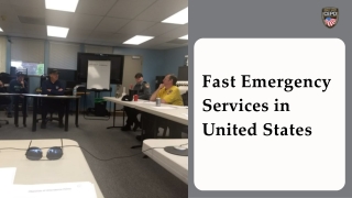 Emergency Services in United States