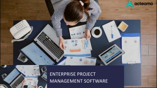 ENTERPRISE PROJECT MANAGEMENT SOFTWARE - ACTEAMO