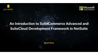 An Introduction to SuiteCommerce Advanced and SuiteCloud Development Framework in NetSuite