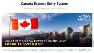 What is Canada Express Entry and how it Works