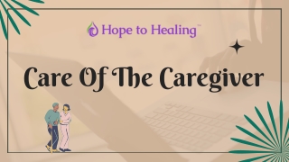 Global High Performer Webinar: Caregiver Series