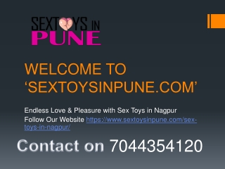 Endless Love & Pleasure with Sex Toys in Nagpur