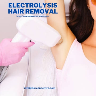 electrolysis hair removal