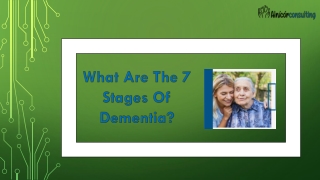 7 Stages Of Dementia