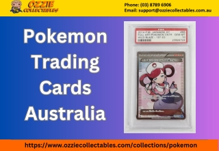 Pokemon Trading Cards Australia