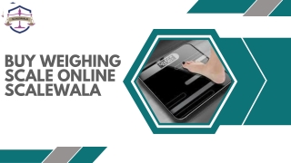 Buy Weighing Scale Online Scalewala