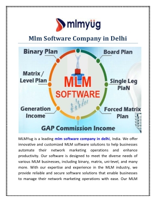 mlm software company in hyderabad