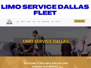 Limo Service Dallas FLeet