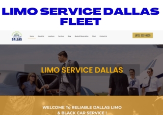 Limo Service Dallas FLeets