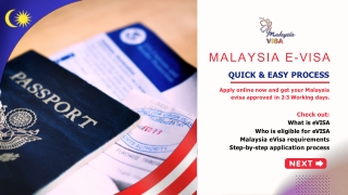 Malaysia eVISA: Eligibility, Requirements and Process