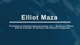 Elliot Maza - A Self-starter And A Team Player